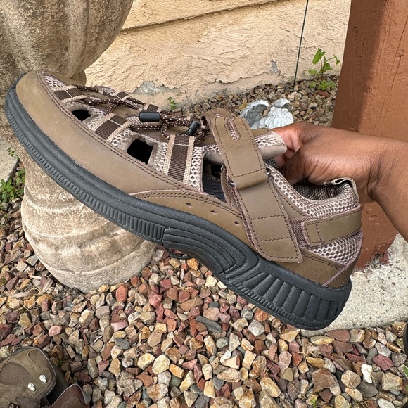 Orthofeet 573 Clearwater BioFit Hook/Loop Diabetic Water Shoes Sandals Size 12 - Picture 5 of 8